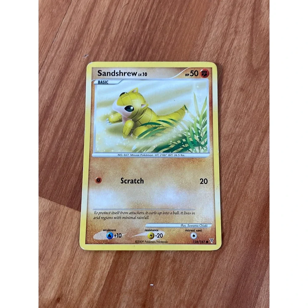 Sandshrew Pokemon‎ Card